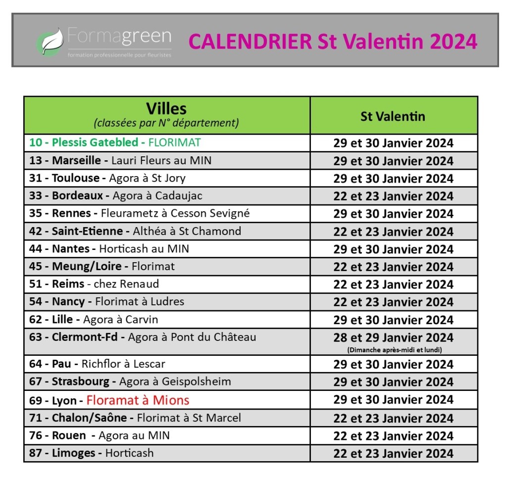 2024.01 Calendrier St Valentin