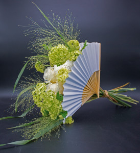 Bouquet éventail