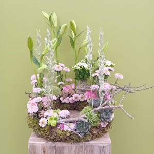 couronne decor urne